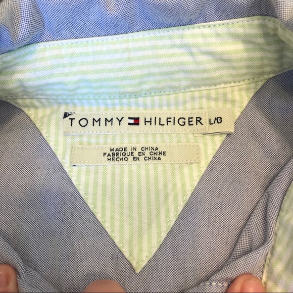 Tommy Hilfiger long sleeve button up blouse - Picture 3 of 7